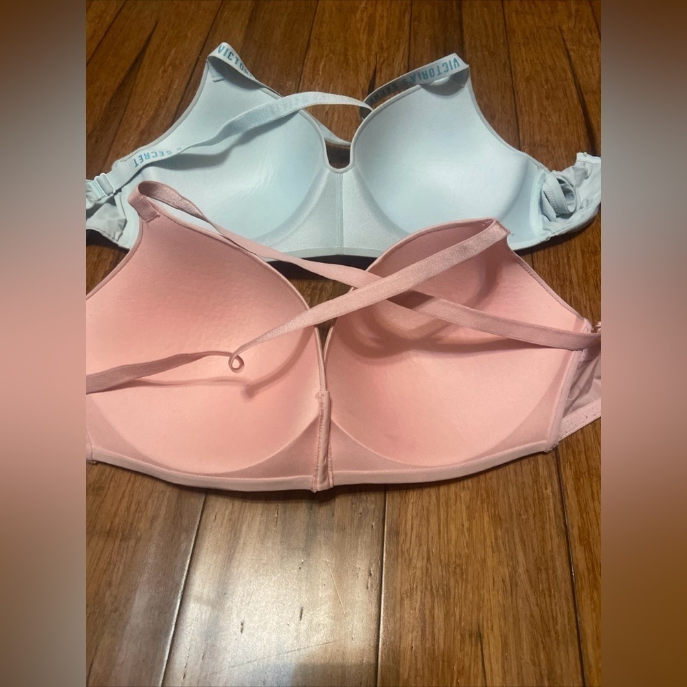 Victoria's Secret Bra Pink - Size 36DD Lightly Padded  Pink & Blue Mutli-way Lot - Picture 10 of 14